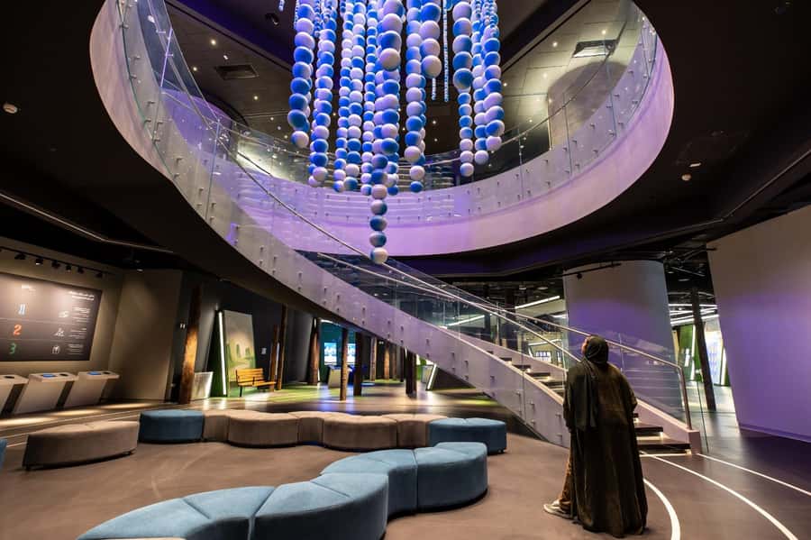 3-2-1 Qatar Olympic and Sports Museum: Admission Ticket - The building makes a strong first impression