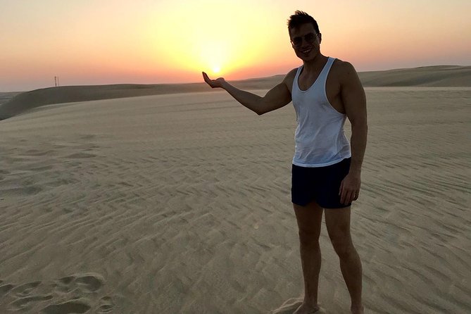 4 Hour Desert Safari, Camel Ride & Inland Sea Beach - Reaching the Inland Sea