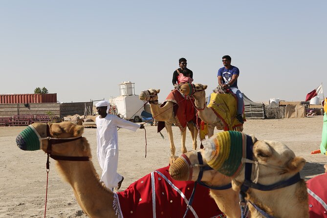 4 Hour Desert Safari, Camel Ride & Inland Sea Beach - Hotel pickup and the road from Doha