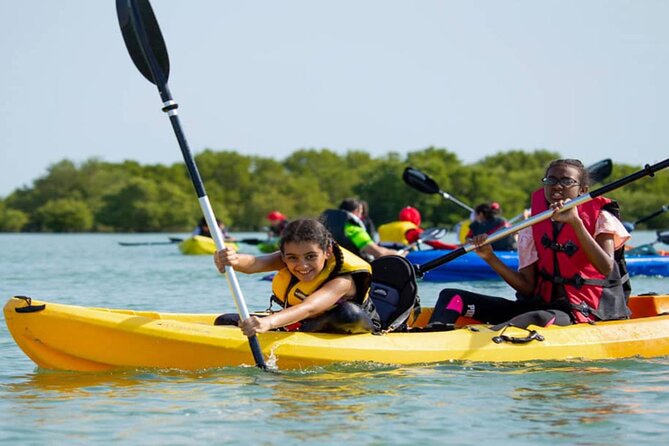 4 Hours Purple Island Mangroves Kayaking Adventure in Qatar - Purple Island’s ancient ruins and local character