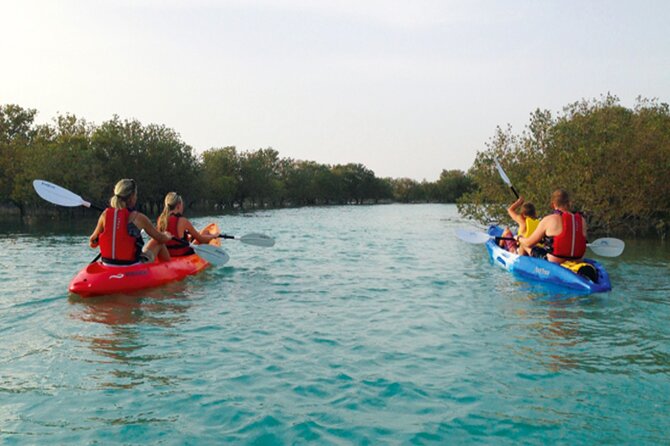 4 Hours Purple Island Mangroves Kayaking Adventure in Qatar - Paddling through Purple Island’s mangrove channels