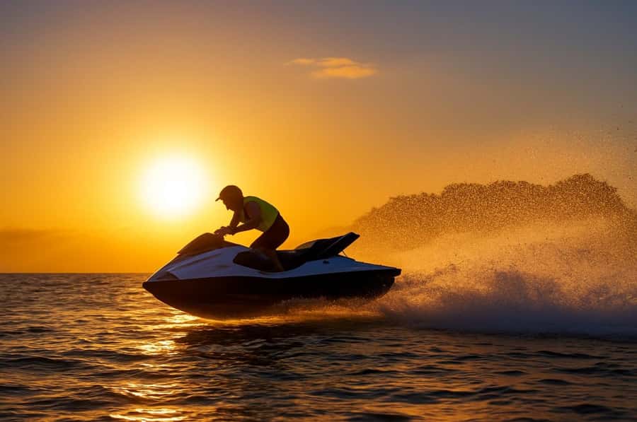 Arabian Sunset Jet Ski Tour – Waves Under the Orange Sky - Why sunset is the right time for a jet ski ride