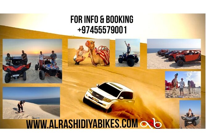 Desert Safari Dune Bashing Camel Ride Sand Surfing Atv or Buggy - Key points to know before you book