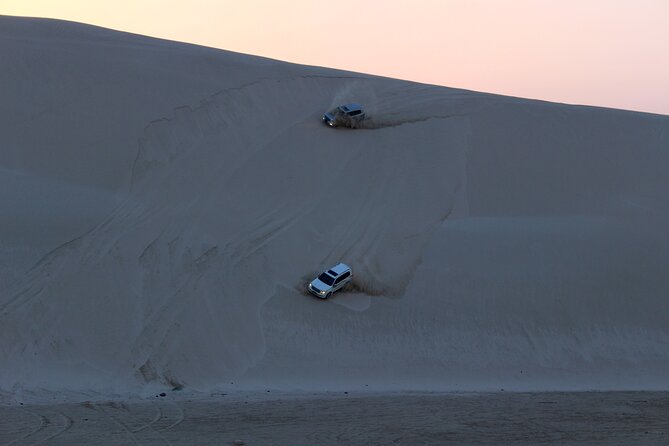 Desert Safari | Inland Sea | Half Day | Qatar | Doha - Dune bashing: the thrilling part with a clear caution