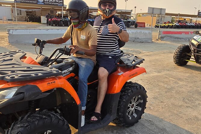 Desert Safari, Quad Bike, Sandboarding and Camel Ride - From Doha to Mesaieed and Sealine Beach