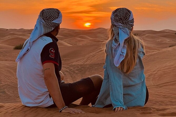 Desert Safari with Quad Bike Camel ride ,SandBoarding ,InalndSea - The first desert stop combines comfort and local flavor