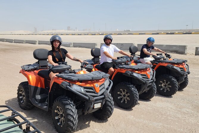 Desert Safari with Sandboarding and Inland Sea Private Tour - Tire pressure down, adventure up