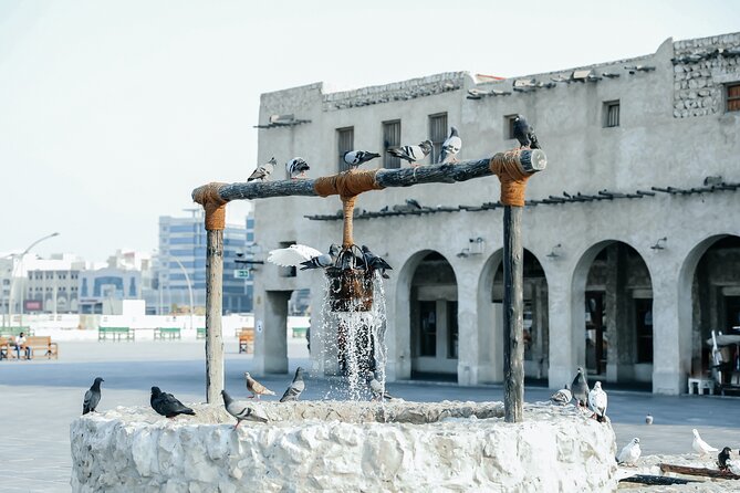 Discovering Doha Qatar | Guided City Tour | Half Day - The Pearl offers a final photo stop