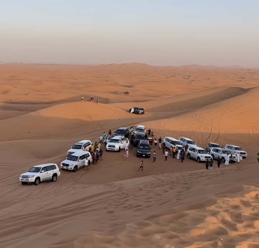Doha Activities: Desert Safari, Dune Bashing & Inland Sea - The Inland Sea, where dunes meet salt water