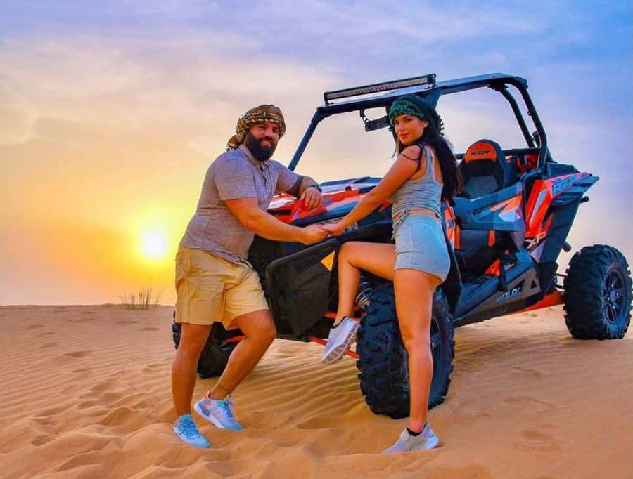 Doha Adventure Quad Bike Safari, Camel Ride & Refreshments - Finding the best photo moments