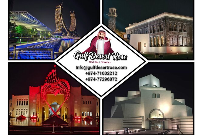 Doha All Inclusive Night City Tour with Traditional Dhow Boat - Key points to know before booking
