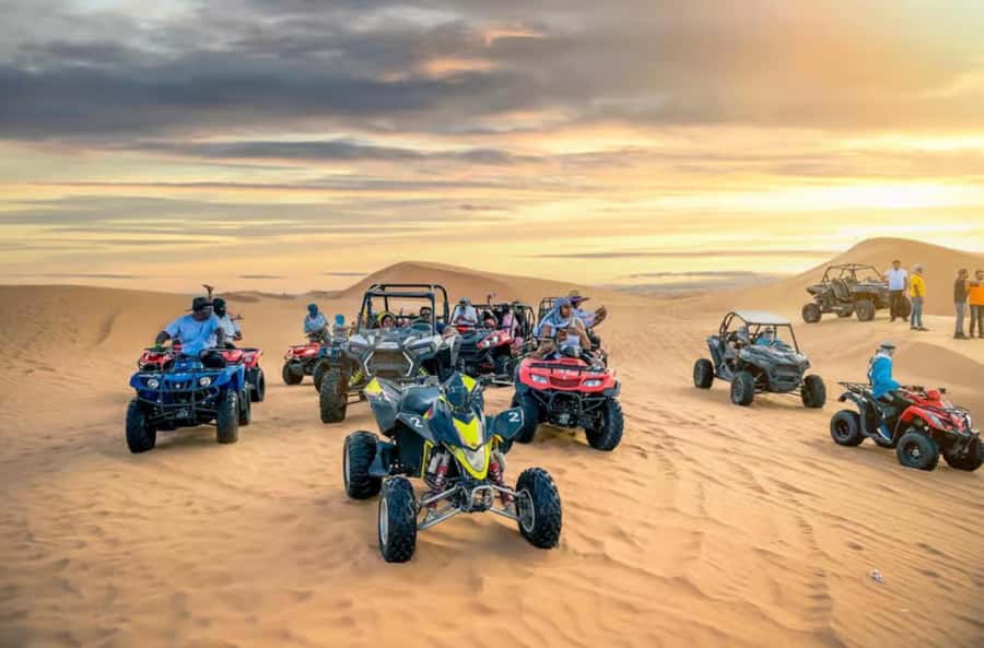 Doha: ATV Quad, Buggy Dune Bashing,Camel Ride & Sandboarding - What this four-hour desert outing feels like