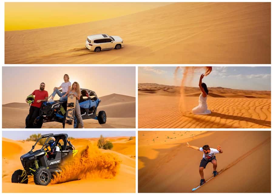 Doha: ATV/Quad, Safari 4x4, Camels, Sandboarding& Inland Sea - What 40 minutes of dune bashing feels like