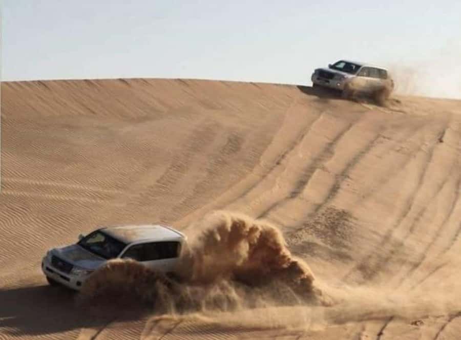 Doha: Budget Friendly Desert Safari,CamelRide & Sandboarding - Four hours from Doha to the open dunes