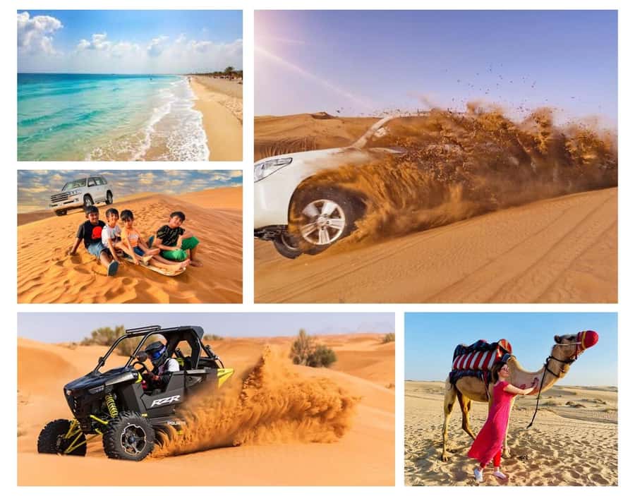 Doha: Budget Friendly Desert Safari,CamelRide & Sandboarding - Camel riding and a small taste of desert tradition