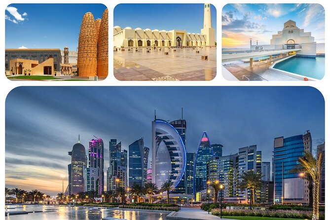 Doha City Tour | Souq Waqif | Courniche | The Pearl | Katara etc - The National Museum of Qatar, with admission extra
