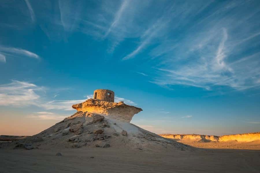 Doha: Combo Heritage & Art Tour of North and West Qatar - Zekreet and the road into western Qatar