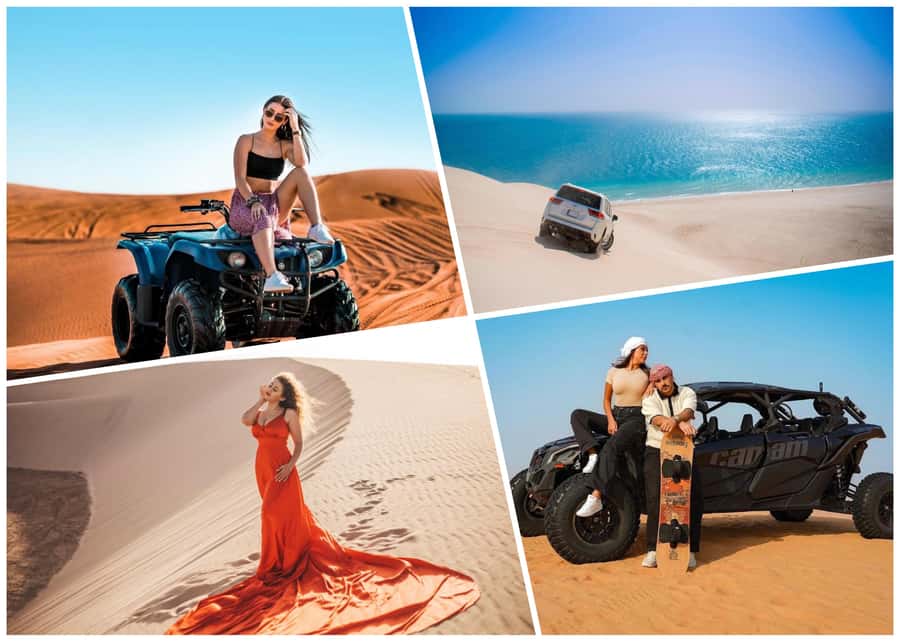 Doha: Desert 4x4, ATV/Quad, Camels, Sandboarding, Inland sea - Key points before you book