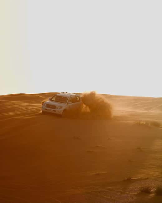 Doha Desert Excursion, Camel Ride, Inland sea, Sandboarding - Leaving Doha for the open desert