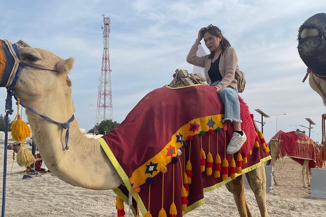 Doha Desert Safari Camel Ride Dune Bashing and ATV Bike - Dune bashing in a 4x4