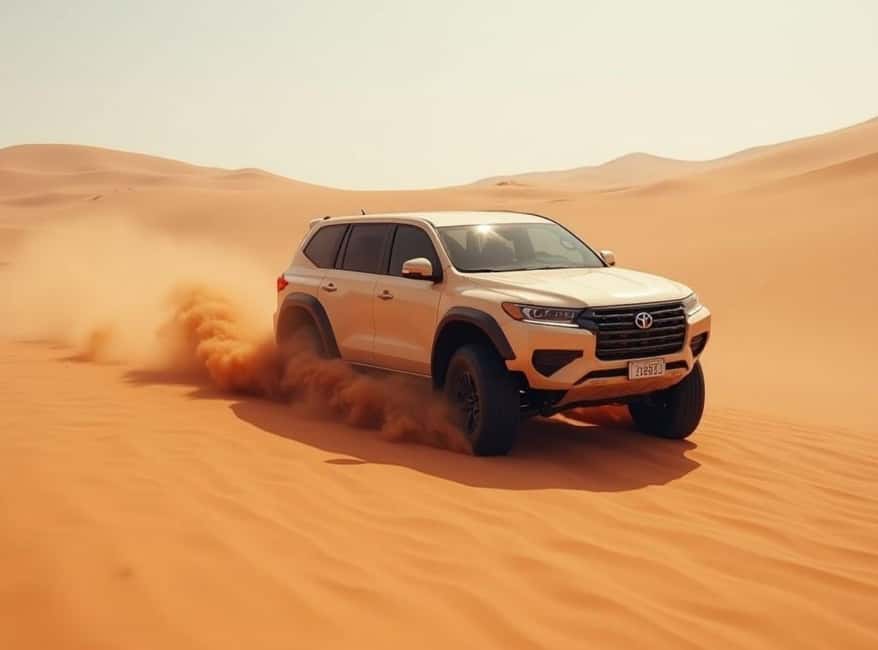 Doha: Desert Safari, Camel Ride, Dune Bashing & Inland Sea - Camel riding for a slower view of the desert