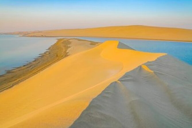 Doha Desert Safari Camel Ride, Sandboarding and Inland Sea - A short camel ride with a traditional feel