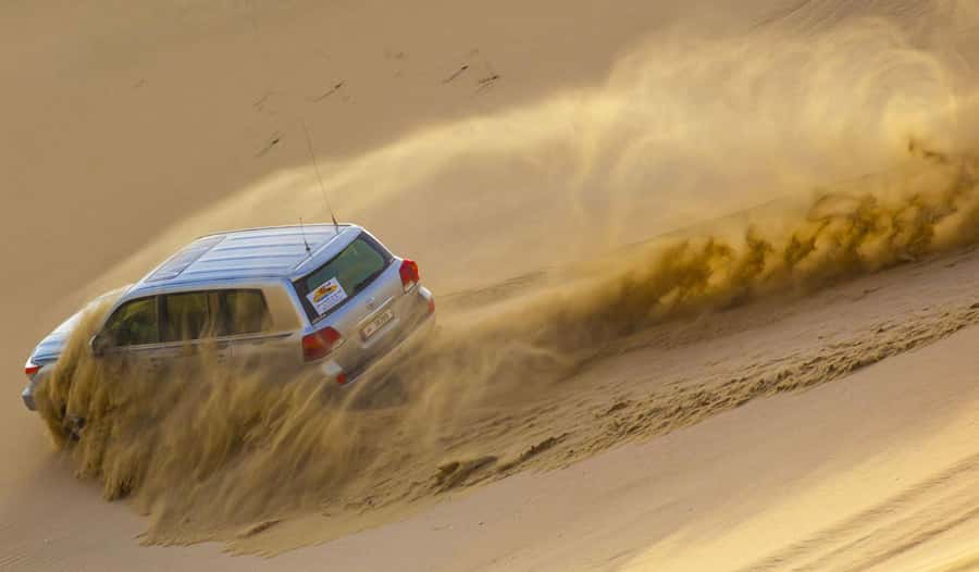 Doha Desert Safari, Camel Ride, Sandboarding & Inland Sea - The Inland Sea at Khor Al Adaid