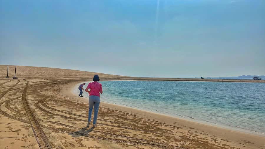 Doha: Desert Safari, Dune Bashing, Inland Sea With Transfers - From Doha to Sealine Beach in about an hour
