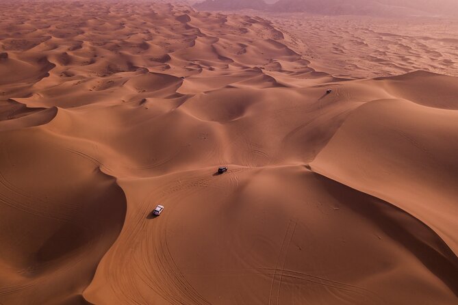 Doha Desert Safari Dune bashing,Sandboarding,CamelRide,Inland Sea - Sandboarding and the high-dune photo stop