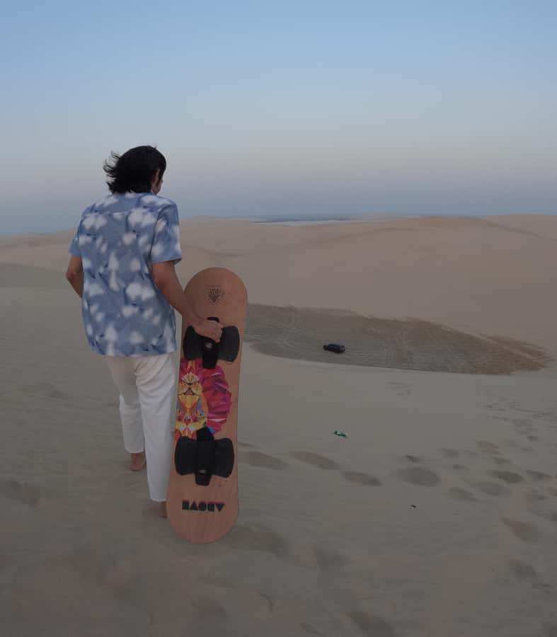 Doha: Desert Safari, Quad Bike, Camel Ride & Inland Sea - Dune bashing with a professional driver