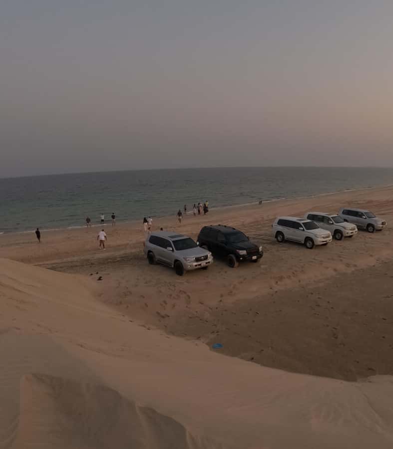 Doha: Desert Safari, Quad Bike, Camel Ride & Inland Sea - Reaching the Inland Sea