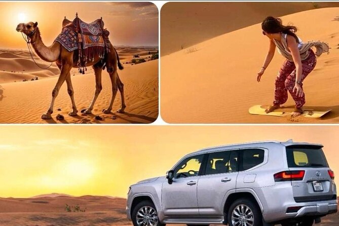 "Doha Desert : Safari, Sandboarding, Camel Ride & Inland Sea" - Key points to know before you book