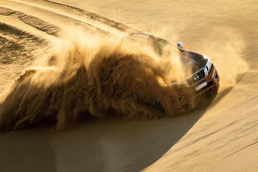Doha Desert Safari: Sandboarding, Camel Ride & Swimming Fun - What the vehicle and group size mean
