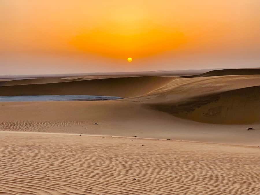 Doha: Desert Safari Sunrise Tour/Sunset Tour - Leaving Doha for the Mesaieed Desert