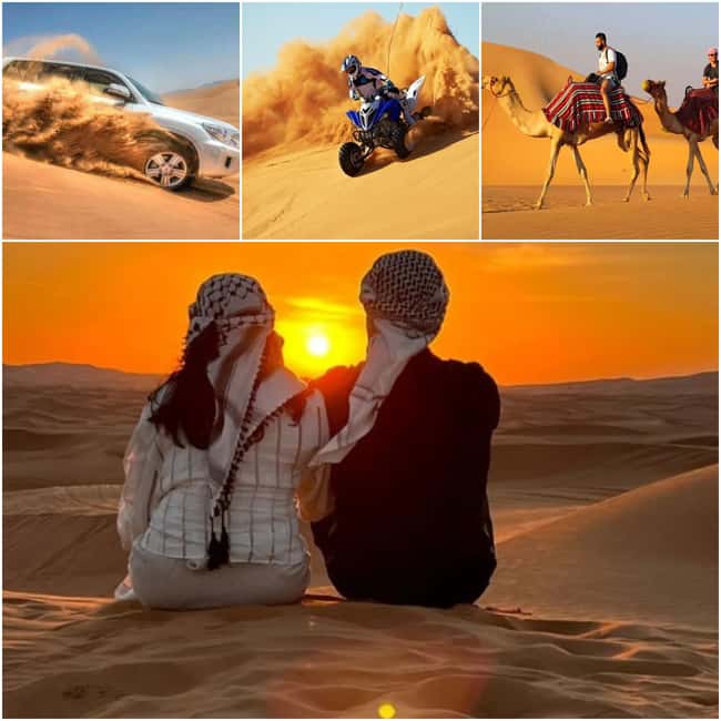 Doha: Desert Safari to the Inland Sea with All Activities - Sandboarding for a quick burst of fun