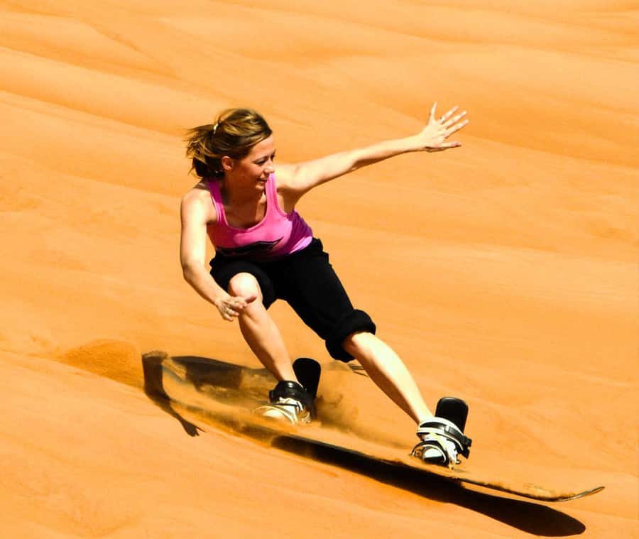 "Doha Desert Safari with all activities" - What 40 minutes of dune bashing feels like