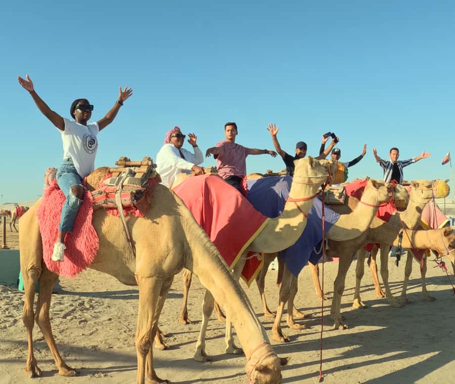 Doha: Desert Safari with Camel Ride and Quad Bike and Buggy - Who Will Enjoy This Most?