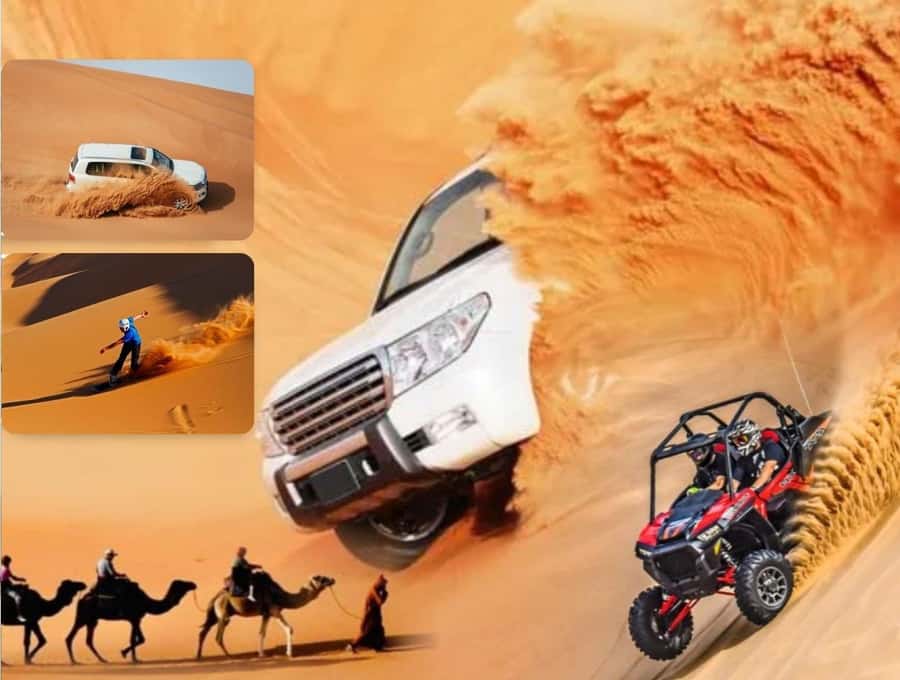 Doha:Desert Safari with Camel Ride, ATV Bike,& Sand Boarding - Key points to know before you book