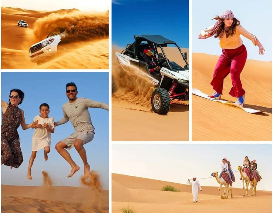 Doha:Desert Safari with Camel Ride, ATV Bike,& Sand Boarding - From Doha to Qatar’s Inland Sea
