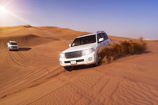 Doha: Desert Safari With Quad bike ,Camel Ride And Sand Boarding - Sealine Beach, tea, and the camel stop