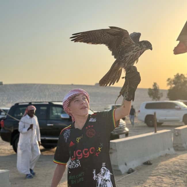 Doha: Family Desert Safari with Camel and Dune Ride - The camel ride: useful, but keep expectations modest