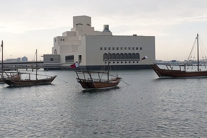 Doha from Land & Sea: City Tour & Traditional Dhow Boat Ride - Katara Cultural Village shows Qatar’s public face