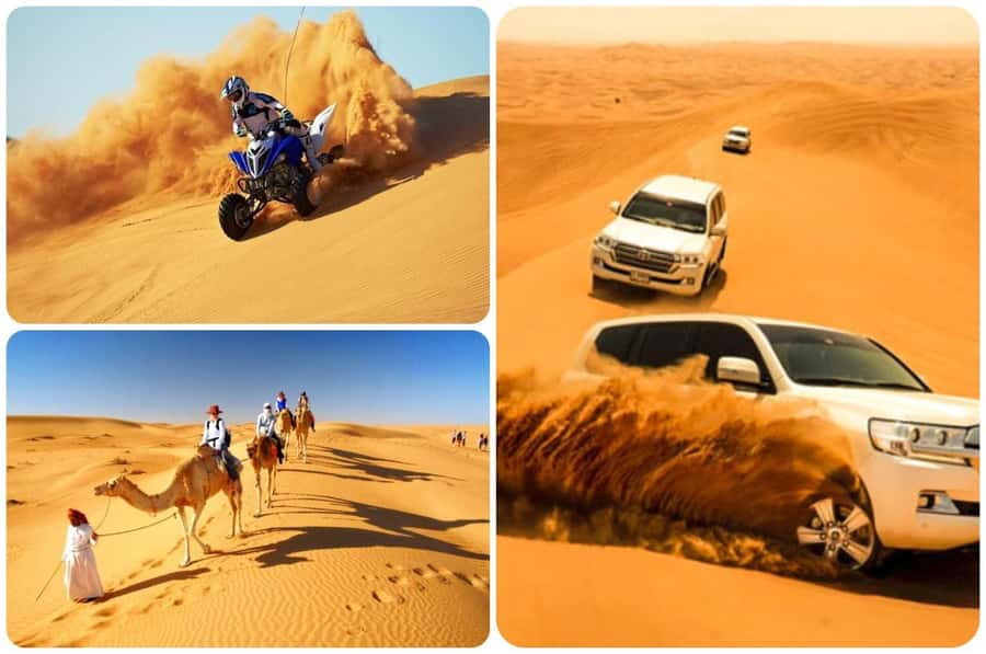 Doha: Half Day Desert Safari, Dune Bashing, Camel Ride - Relaxing at a desert camp