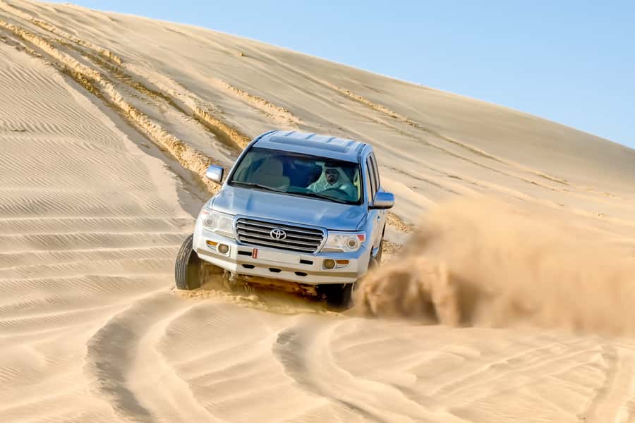 Doha: Half-Day Desert Safari, Quad Bike, Camels & Inland Sea - Quad biking and the active add-on