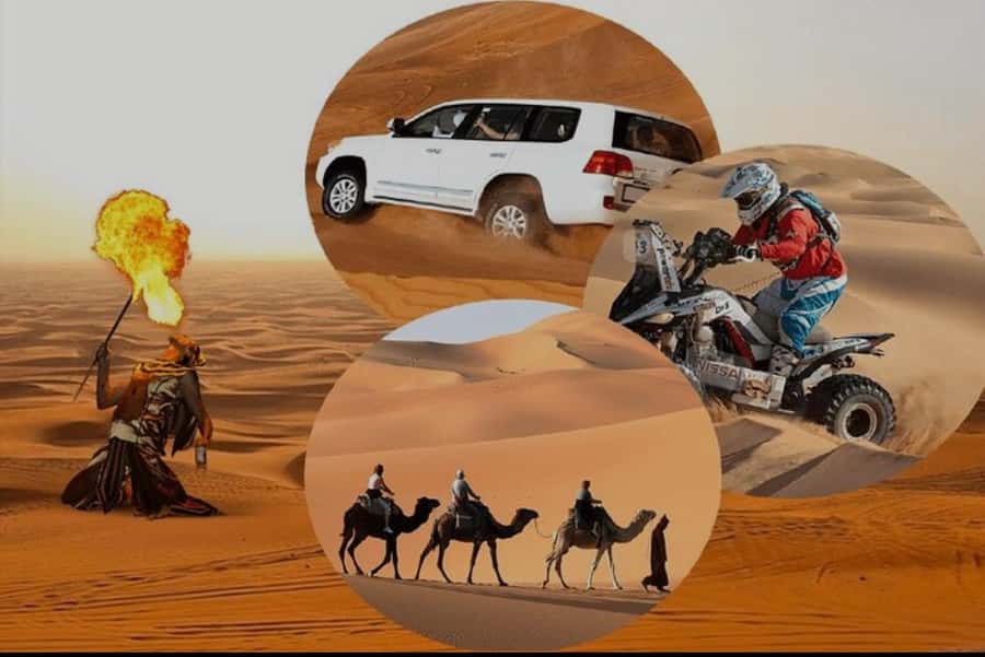 Doha: Half Day Desert Safari With Camel Ride & Sand Boarding - From Doha streets to the open desert