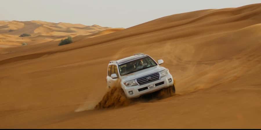 Doha: Half Day Desert Safari With Camel Ride & Sand Boarding - Red-dune driving is the heart of the trip
