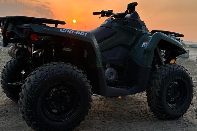 Doha-Half Day Safari with Quad Bike ATV/Camel Ride/sandboard - Reaching Sealine Beach in a 4WD