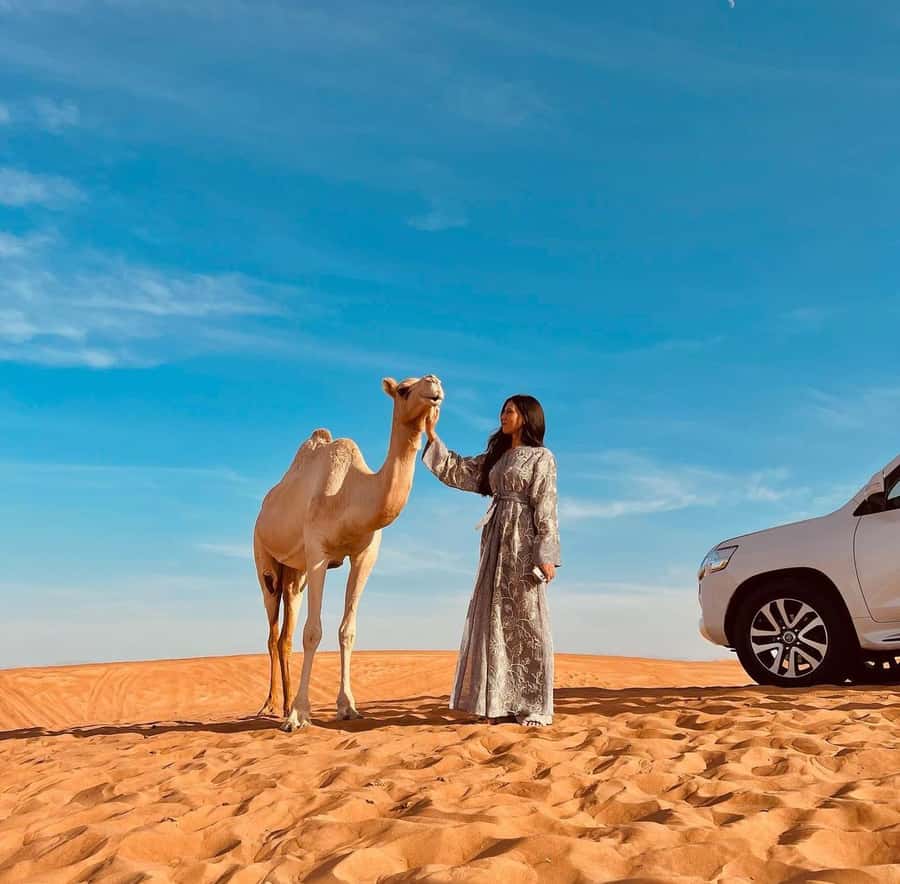Doha: Inland Sea, Desert Safari, Camel Ride and Sandboarding - Sandboarding on Qatar’s tall dunes