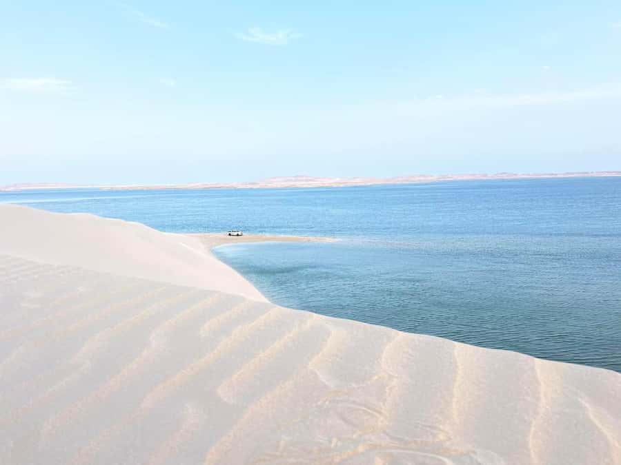 Doha : Inland Sea Desert Safari ,Camel Ride & Sandboarding - A four-hour taste of Qatar’s desert