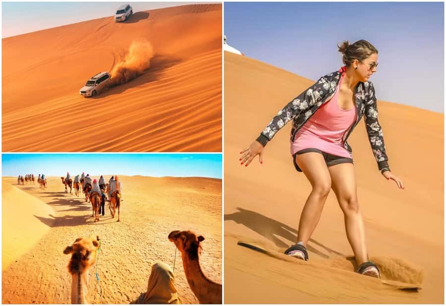 Doha: Inland Sea Desert Safari with Sunset & Sunrise Views - Dune bashing before Khor Al Adaid